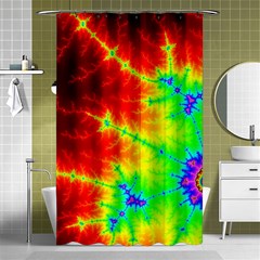 Misc Fractals Shower Curtain 48  X 72  (small)  by BangZart