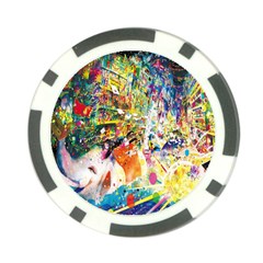 Multicolor Anime Colors Colorful Poker Chip Card Guard by BangZart