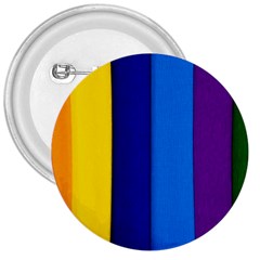 Paper Rainbow Colorful Colors 3  Buttons by paulaoliveiradesign