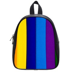 Paper Rainbow Colorful Colors School Bags (small) 