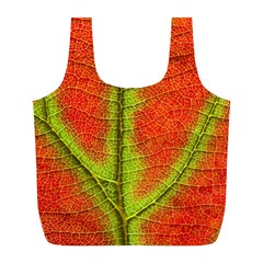 Nature Leaves Full Print Recycle Bags (l)  by BangZart