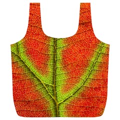 Nature Leaves Full Print Recycle Bags (l)  by BangZart