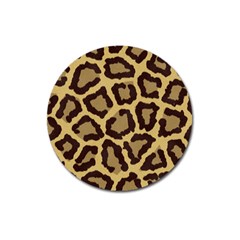 Leopard Magnet 3  (round) by BangZart