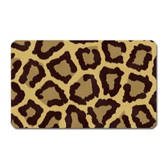 Leopard Magnet (rectangular) by BangZart