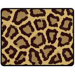 Leopard Fleece Blanket (medium)  by BangZart