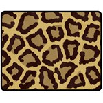 Leopard Fleece Blanket (Medium)  60 x50  Blanket Front