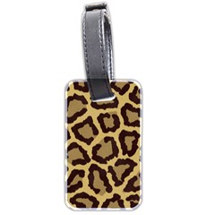 Leopard Luggage Tags (two Sides) by BangZart