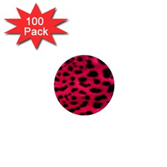 Leopard Skin 1  Mini Magnets (100 Pack)  by BangZart