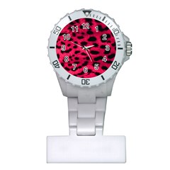 Leopard Skin Plastic Nurses Watch by BangZart