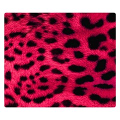 Leopard Skin Double Sided Flano Blanket (small)  by BangZart