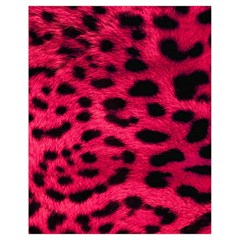 Leopard Skin Drawstring Bag (small)