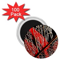 Leaf Pattern 1 75  Magnets (100 Pack)  by BangZart