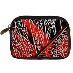 Leaf Pattern Digital Camera Cases by BangZart