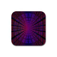 Matrix Rubber Square Coaster (4 Pack)  by BangZart