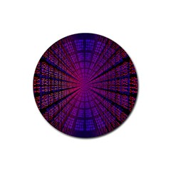 Matrix Rubber Coaster (round)  by BangZart