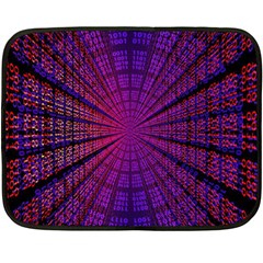 Matrix Double Sided Fleece Blanket (mini)  by BangZart