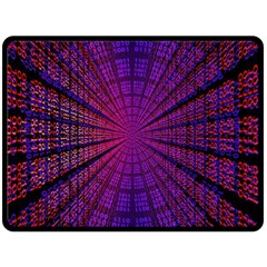 Matrix Fleece Blanket (large)  by BangZart