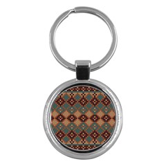 Knitted Pattern Key Chains (round)  by BangZart