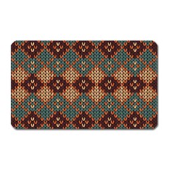 Knitted Pattern Magnet (rectangular) by BangZart