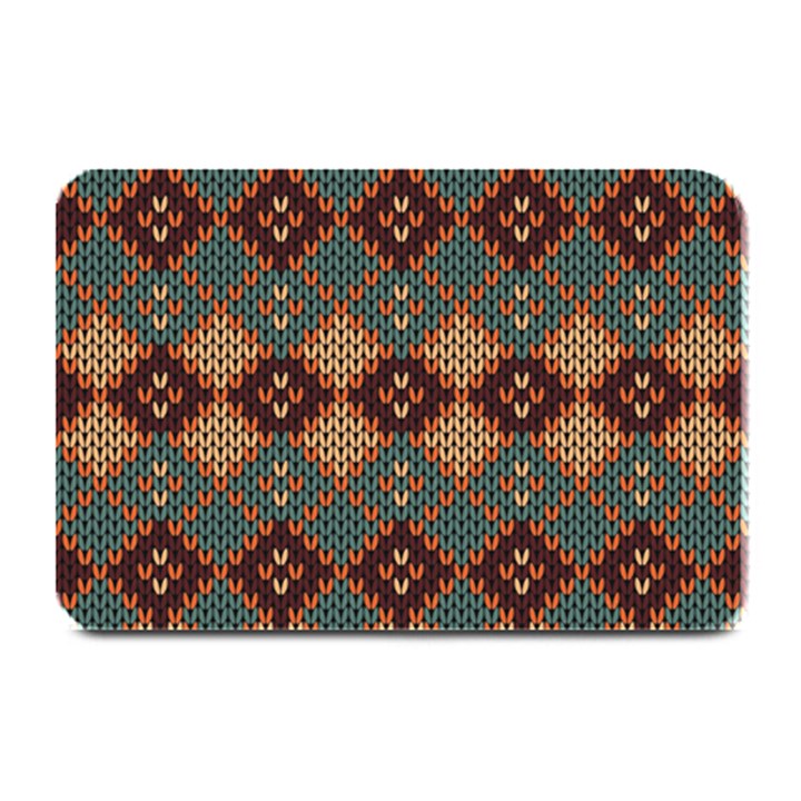 Knitted Pattern Plate Mats