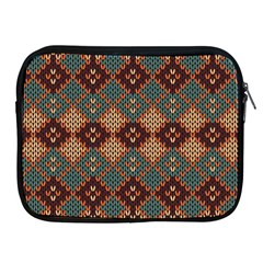 Knitted Pattern Apple Ipad 2/3/4 Zipper Cases by BangZart