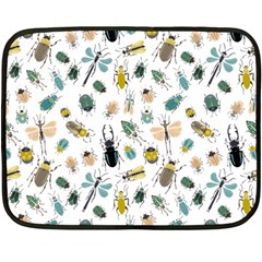 Insect Animal Pattern Fleece Blanket (mini) by BangZart