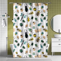 Insect Animal Pattern Shower Curtain 48  X 72  (small)  by BangZart