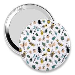 Insect Animal Pattern 3  Handbag Mirrors by BangZart