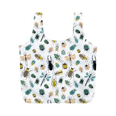 Insect Animal Pattern Full Print Recycle Bags (m)  by BangZart