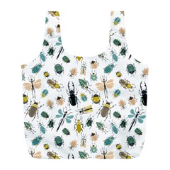 Insect Animal Pattern Full Print Recycle Bags (l)  by BangZart