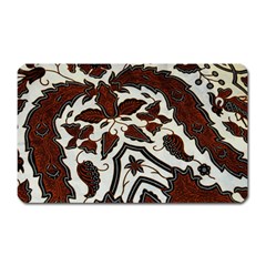 Javanese Batik Magnet (rectangular) by BangZart