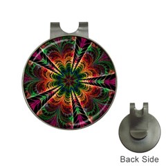 Kaleidoscope Patterns Colors Hat Clips With Golf Markers by BangZart