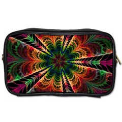 Kaleidoscope Patterns Colors Toiletries Bags 2-side by BangZart