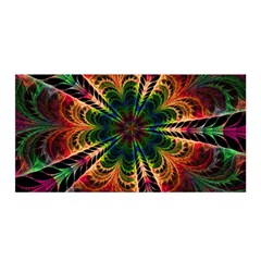 Kaleidoscope Patterns Colors Satin Wrap by BangZart