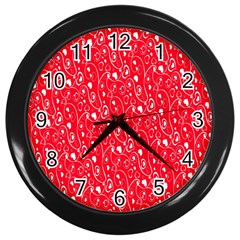 Heart Pattern Wall Clocks (black) by BangZart