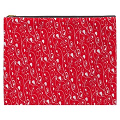 Heart Pattern Cosmetic Bag (xxxl)  by BangZart