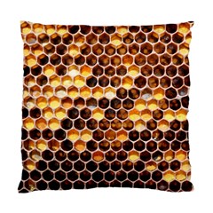 Honey Honeycomb Pattern Standard Cushion Case (one Side) by BangZart