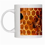 Honey Bees White Mugs Left