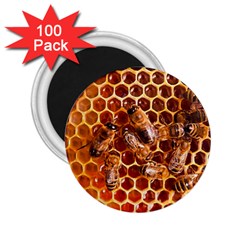 Honey Bees 2 25  Magnets (100 Pack)  by BangZart