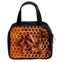 Honey Bees Classic Handbags (2 Sides) by BangZart