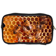 Honey Bees Toiletries Bags by BangZart