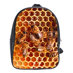 Honey Bees School Bags (xl)  by BangZart