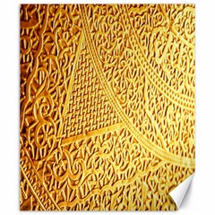 Gold Pattern Canvas 20  X 24   by BangZart