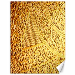 Gold Pattern Canvas 36  X 48   by BangZart