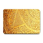 Gold Pattern Small Doormat  24 x16  Door Mat