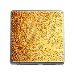 Gold Pattern Memory Card Reader (square) by BangZart