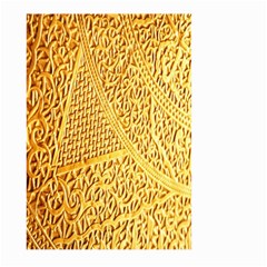 Gold Pattern Large Garden Flag (two Sides) by BangZart