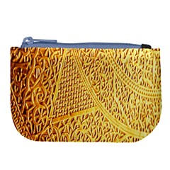 Gold Pattern Large Coin Purse by BangZart