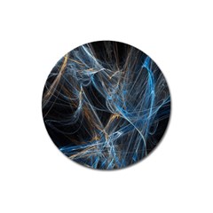 Fractal Tangled Minds Magnet 3  (round) by BangZart