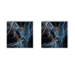 Fractal Tangled Minds Cufflinks (square) by BangZart